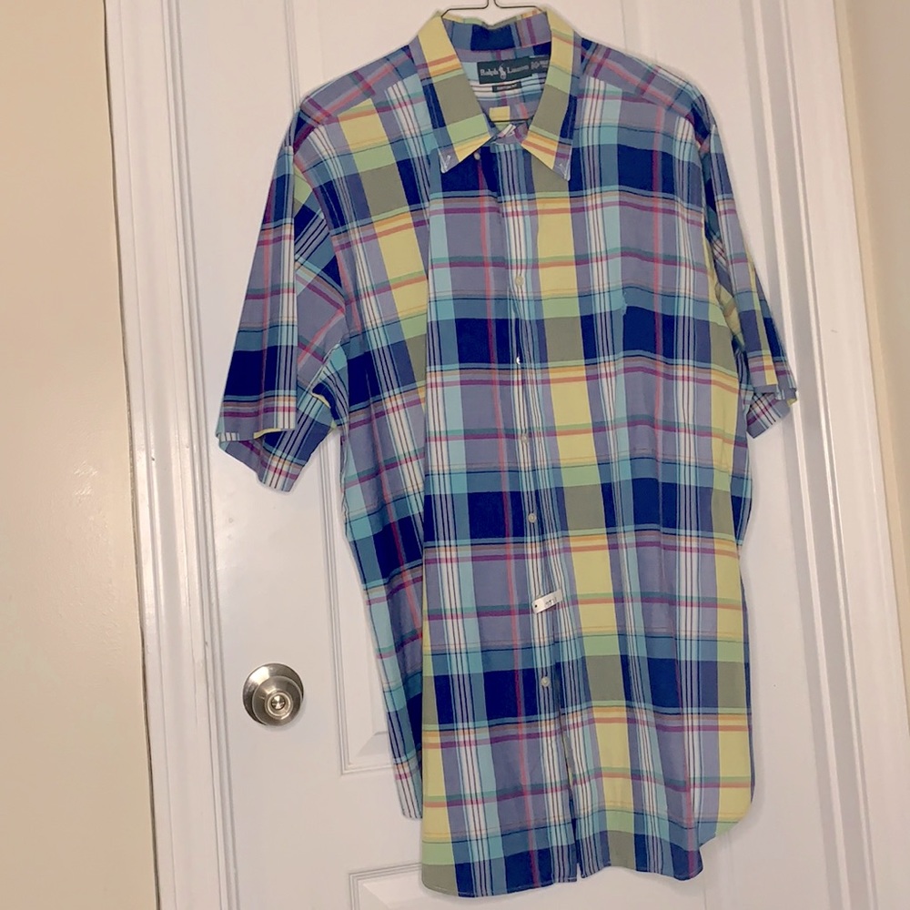 Button down polo